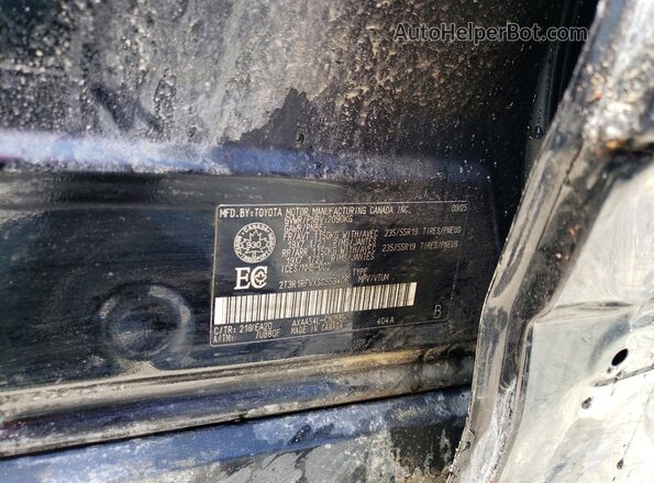 2T3R1RFVXSC559406 2025 TOYOTA RAV4 Black Սալոնի 360 աստիճան տեսք