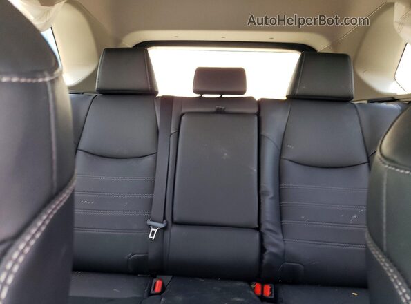 2T3R1RFVXSC559406 2025 TOYOTA RAV4 Black Հետևի նստատեղերի տեսք