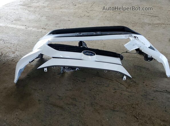 2T3R6RFV3MW013498 2021 TOYOTA RAV4 White Engine compartment view