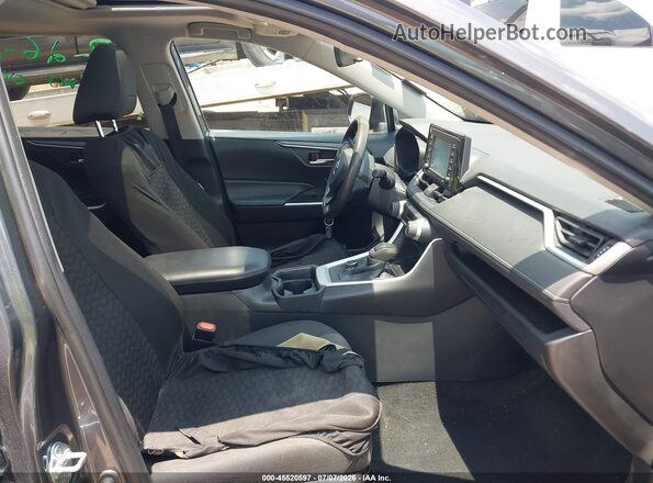 2T3R6RFV7MW016923 2021 TOYOTA RAV4 Gray Вид салону спереду