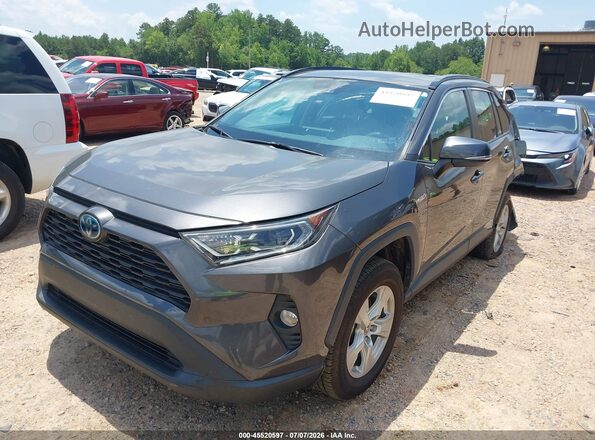 2T3R6RFV7MW016923 2021 TOYOTA RAV4 Gray Передня ліва чверть