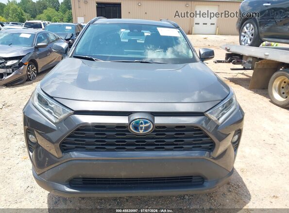 2T3R6RFV7MW016923 2021 TOYOTA RAV4 Gray Вид щитка приладів