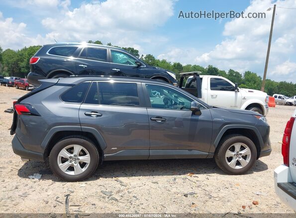 2T3R6RFV7MW016923 2021 TOYOTA RAV4 Gray Вид задньої частини салону