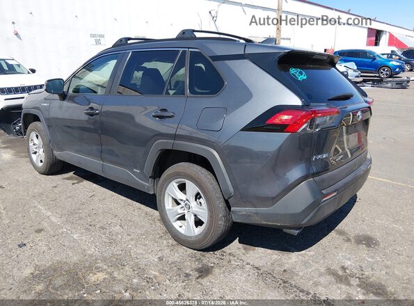 2T3R6RFV8MW004053 2021 TOYOTA RAV4 HYBRID Серый Задняя левая четверть