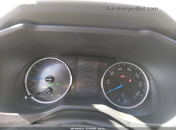 2T3R6RFV8MW004053 2021 TOYOTA RAV4 HYBRID Серый Вид задних сидений