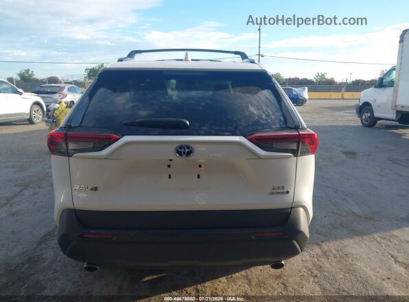 2T3R6RFV9MW016857 2021 TOYOTA RAV4 HYBRID White 