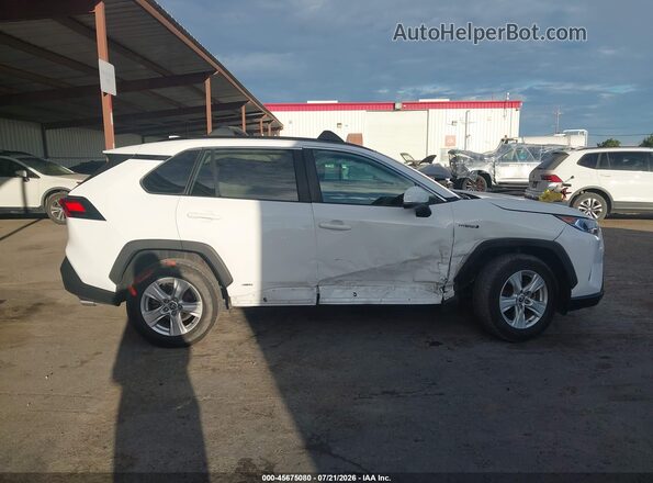 2T3R6RFV9MW016857 2021 TOYOTA RAV4 HYBRID White 360 interior view