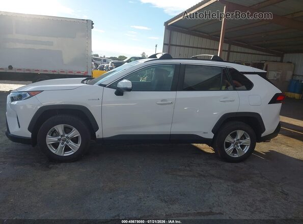 2T3R6RFV9MW016857 2021 TOYOTA RAV4 HYBRID White 