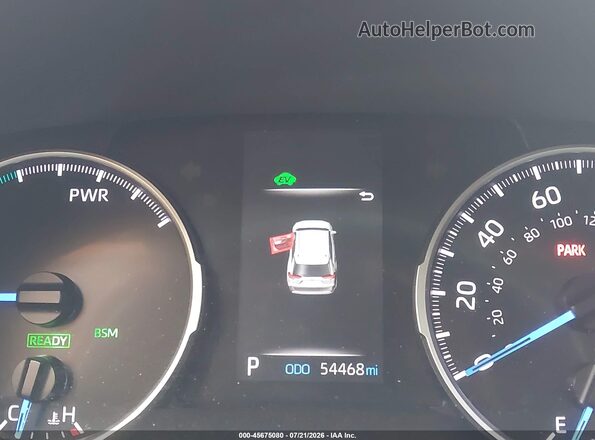 2T3R6RFV9MW016857 2021 TOYOTA RAV4 HYBRID White 