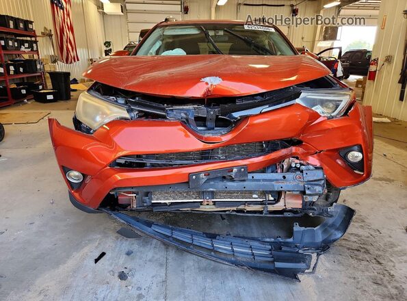 2T3RFREV0GW432172 2016 TOYOTA RAV4 Orange Vista frontal