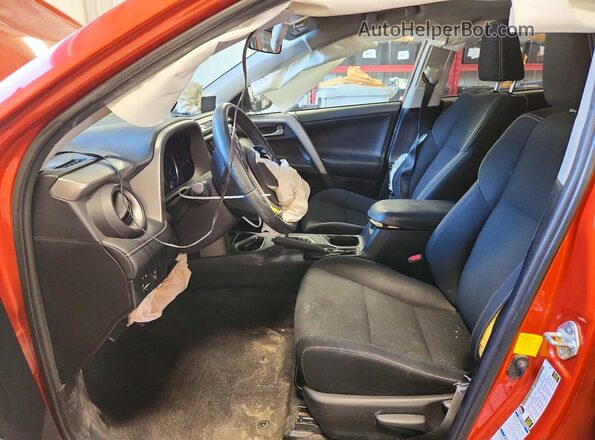 2T3RFREV0GW432172 2016 TOYOTA RAV4 Orange Vista interior delantera