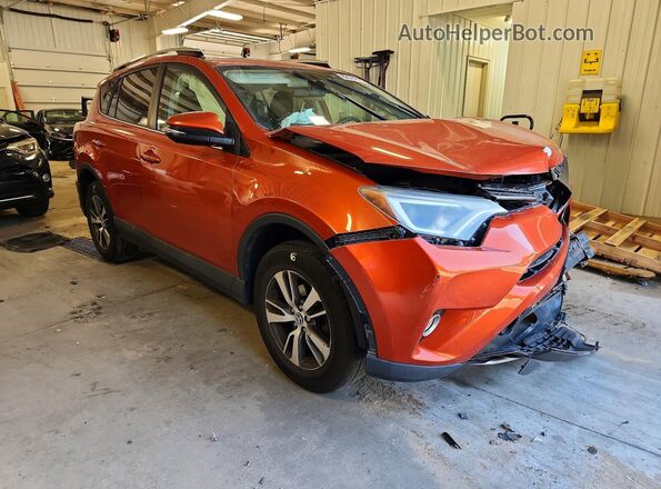 2T3RFREV0GW432172 2016 TOYOTA RAV4 Orange Delantero derecho