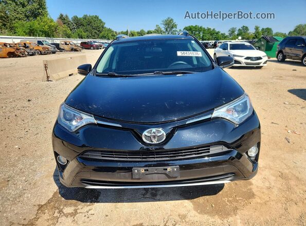 2T3RFREV0GW444922 2016 TOYOTA RAV4 Black Widok z przodu