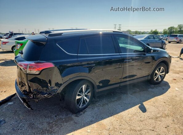 2T3RFREV0GW444922 2016 TOYOTA RAV4 Black Tył prawy