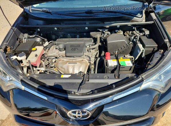 2T3RFREV0GW444922 2016 TOYOTA RAV4 Black Widok wnętrza z tyłu