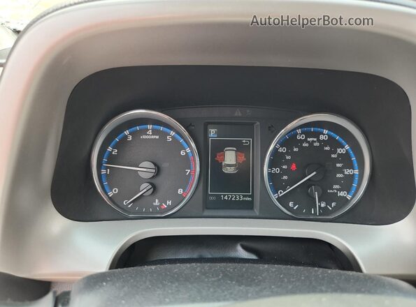 2T3RFREV0GW499208 2016 TOYOTA RAV4 Orange Widok zestawu wskaźników