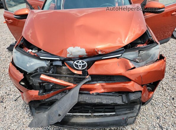2T3RFREV0GW499208 2016 TOYOTA RAV4 Orange Widok komory silnika