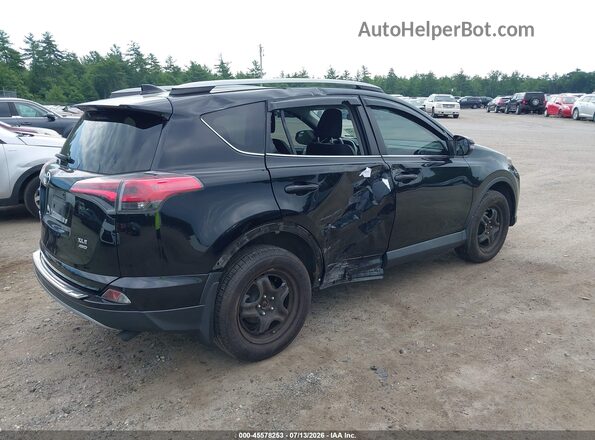 2T3RFREV0HW562177 2017 TOYOTA RAV4 Black Задня права чверть