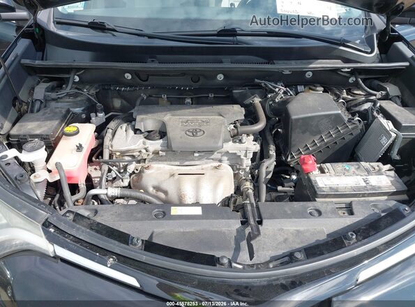 2T3RFREV0HW562177 2017 TOYOTA RAV4 Black Вид ззаду