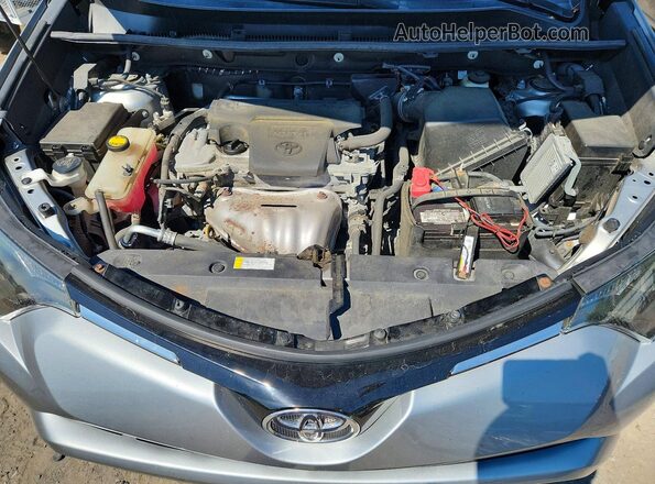 2T3RFREV1GW448929 2016 TOYOTA RAV4 Silver Вид підкапотного простору