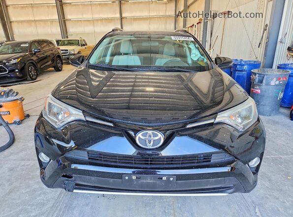 2T3RFREV1GW484720 2016 TOYOTA RAV4 Black Դիմացի տեսք