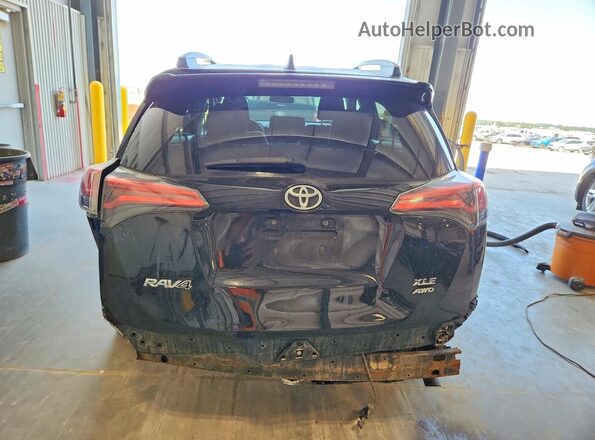 2T3RFREV1GW484720 2016 TOYOTA RAV4 Black Հետևի տեսք