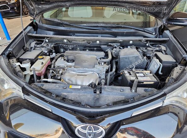 2T3RFREV1GW484720 2016 TOYOTA RAV4 Black Շարժիչի բաժամունքի տեսք
