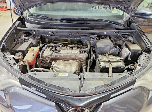 2T3RFREV1GW507400 2016 TOYOTA RAV4 Gray Engine compartment view