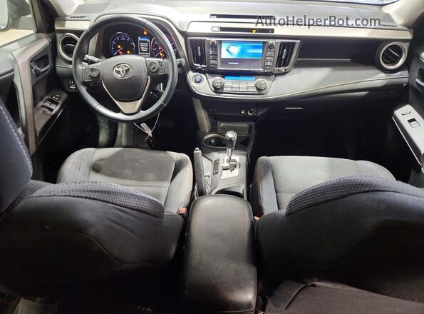 2T3RFREV1GW507400 2016 TOYOTA RAV4 Gray Dashboard view