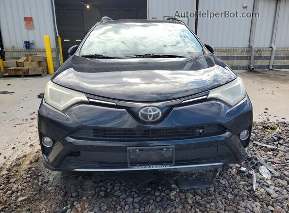 2T3RFREV1HW662286 2017 TOYOTA RAV Black წინა ხედი
