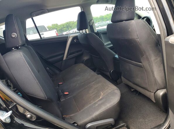 2T3RFREV1HW662286 2017 TOYOTA RAV Black უკანა სავარძლების ხედი