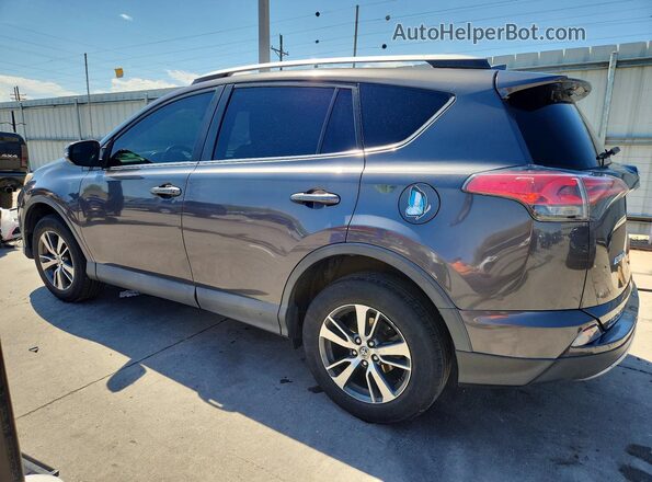 2T3RFREV1HW684322 2017 TOYOTA RAV4 Gray Задня ліва чверть