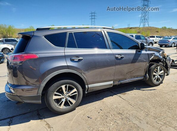 2T3RFREV1HW684322 2017 TOYOTA RAV4 Gray Задня права чверть
