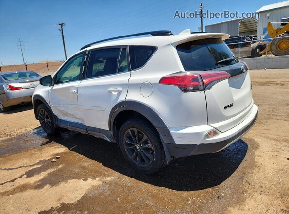 2T3RFREV1JW709967 2018 TOYOTA RAV4 White Задня ліва чверть