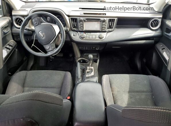 2T3RFREV1JW784894 2018 TOYOTA RAV4 Black Առջևի վահանակի տեսք