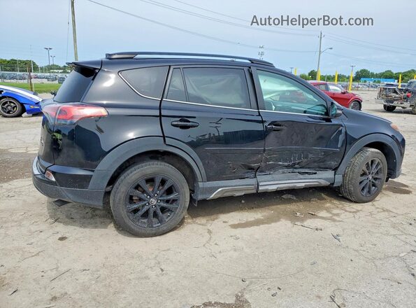 2T3RFREV1JW784894 2018 TOYOTA RAV4 Black Հետևի աջ