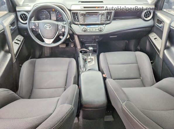 2T3RFREV1JW808675 2018 TOYOTA RAV4 Black Widok deski rozdzielczej