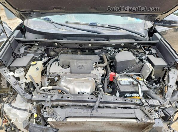 2T3RFREV1JW808675 2018 TOYOTA RAV4 Black Widok komory silnika