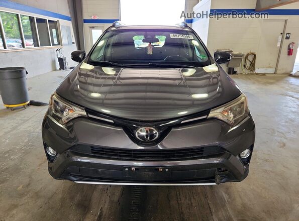 2T3RFREV1JW830045 2018 TOYOTA RAV4 Gray წინა ხედი