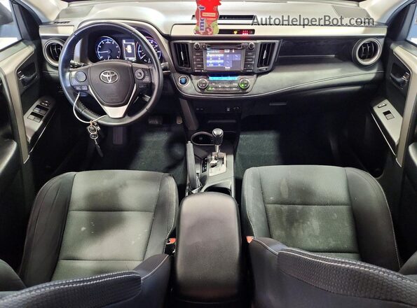2T3RFREV1JW830045 2018 TOYOTA RAV4 Gray წინა პანელის ხედი