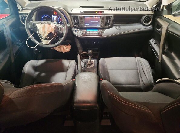2T3RFREV1JW850697 2018 TOYOTA RAV4 Black Առջևի վահանակի տեսք