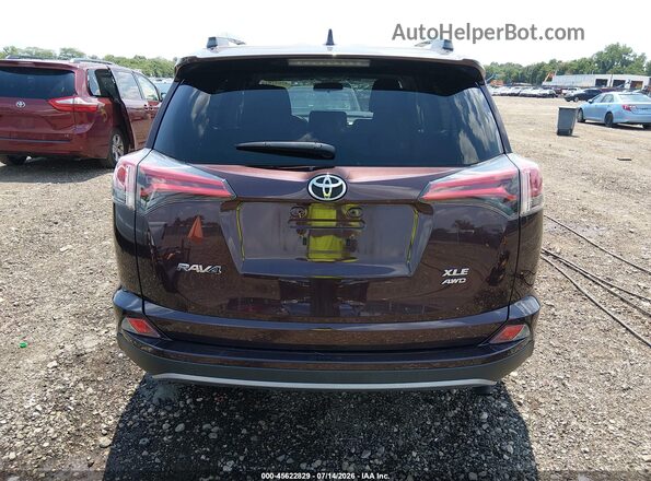 2T3RFREV1JW851994 2018 TOYOTA RAV4 Burgundy 