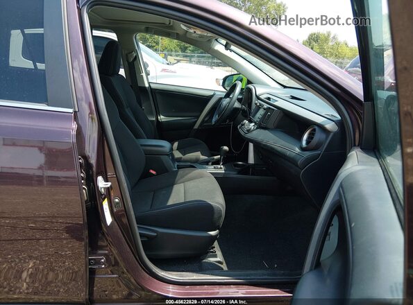 2T3RFREV1JW851994 2018 TOYOTA RAV4 Burgundy Вид салону спереду