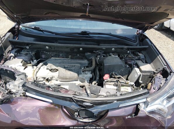 2T3RFREV1JW851994 2018 TOYOTA RAV4 Burgundy Вид ззаду