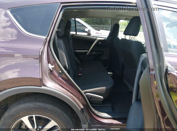 2T3RFREV1JW851994 2018 TOYOTA RAV4 Burgundy Вид наклейки з VIN-кодом