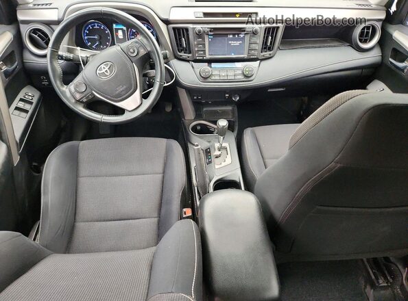 2T3RFREV2GW462323 2016 TOYOTA RAV4 Gray Вид панелі приладів