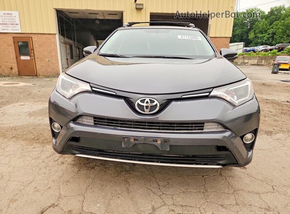 2T3RFREV2GW462323 2016 TOYOTA RAV4 Gray Вид спереду