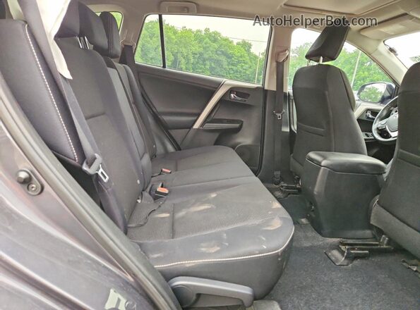 2T3RFREV2GW462323 2016 TOYOTA RAV4 Gray Вид задньої частини салону