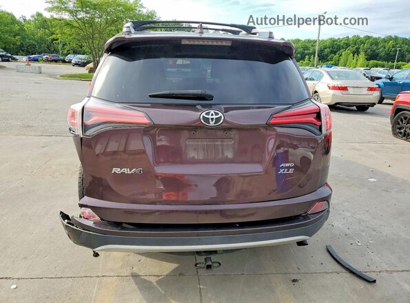 2T3RFREV2GW522052 2016 TOYOTA RAV4 Brown Rear view