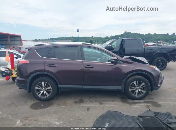 2T3RFREV2GW532600 2016 TOYOTA RAV4 Maroon Սալոնի հետևի տեսք